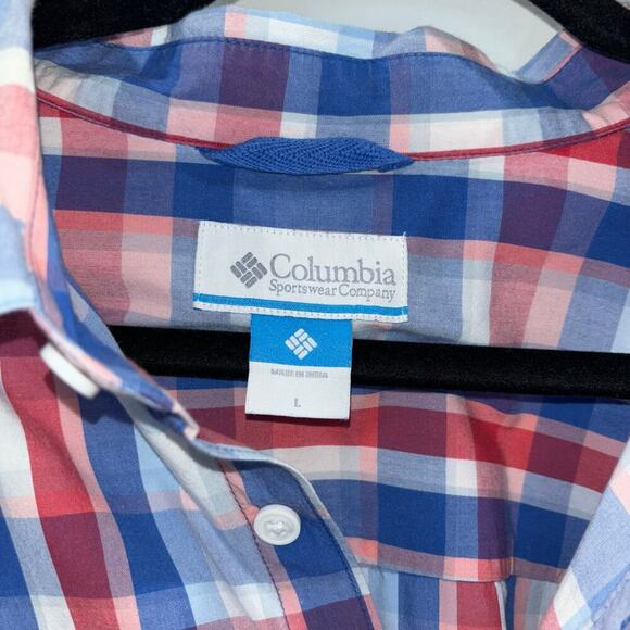 Columbia Men’s Sportwear Company Red White and Blue Long Sleeve 
Size Large - Picture 3 of 10